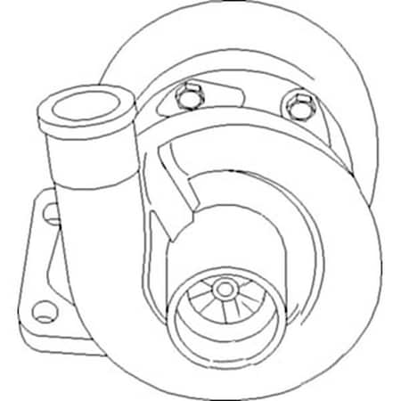 Aftermarket Turbo Fits Case IH International Harvester 1394 1494 580G Models K207513 K262795